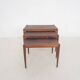 Mid-century wooden nesting tables, The Netherlands 1950's