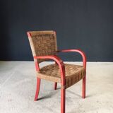 Vintage Mediterranean Rope Armchair, France, 1930s
