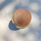 Glazed earthenware vase