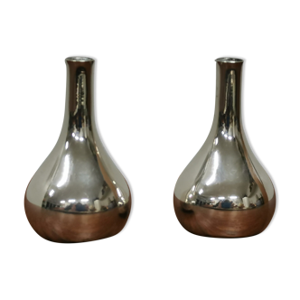 Pair of Danish Jens Quistgaard candlesticks