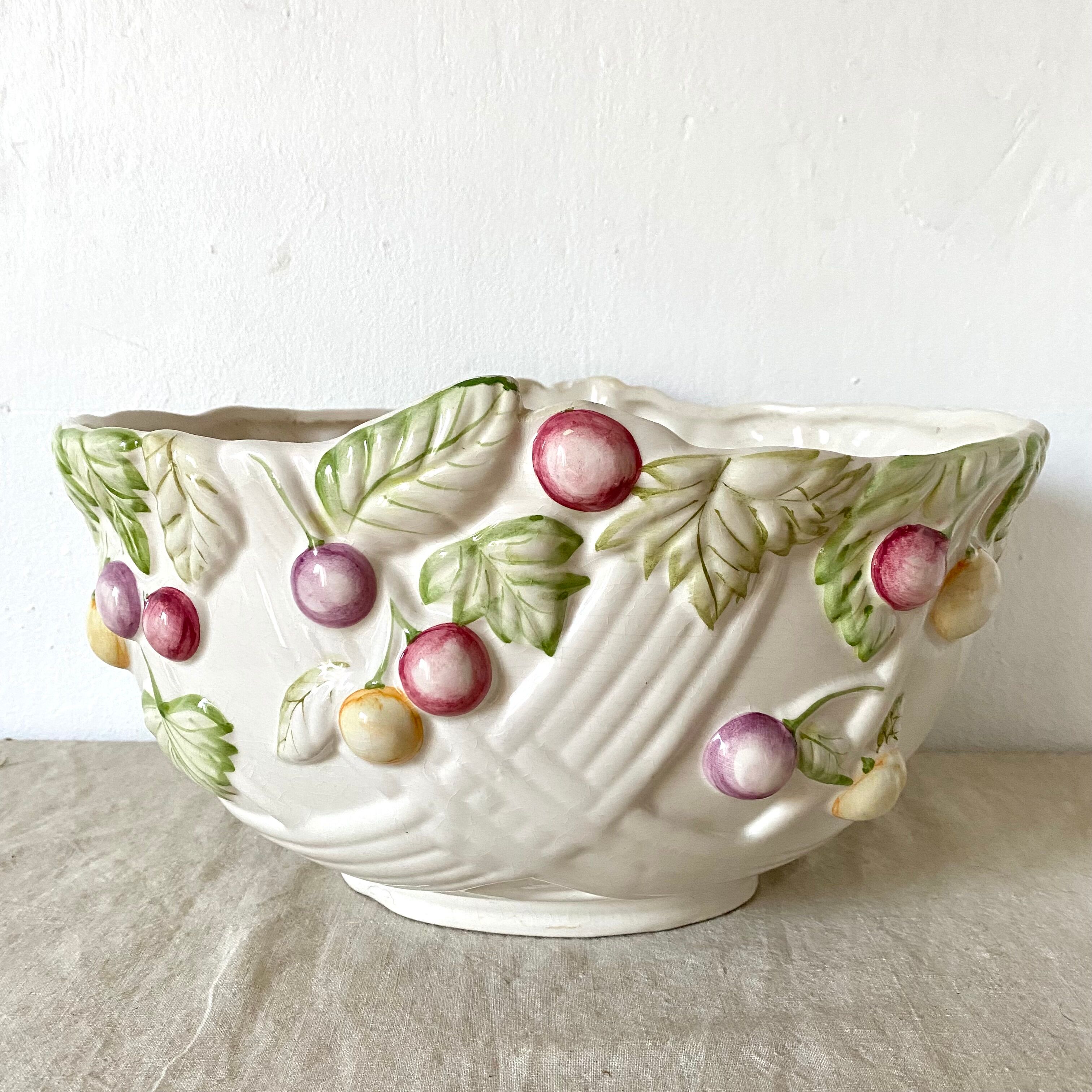 Slurry ceramic planter