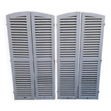 Louvered shutters