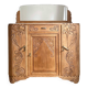 Art Deco oak sideboard with mirror (removable)