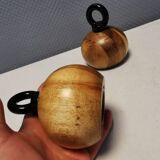 Pepper and salt grinders designed by c jörgensen and r nissen for bodum Denmark. Late 20th century.