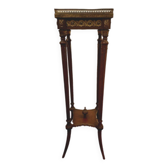 Napoleon III style high harness in 20th century stained beech