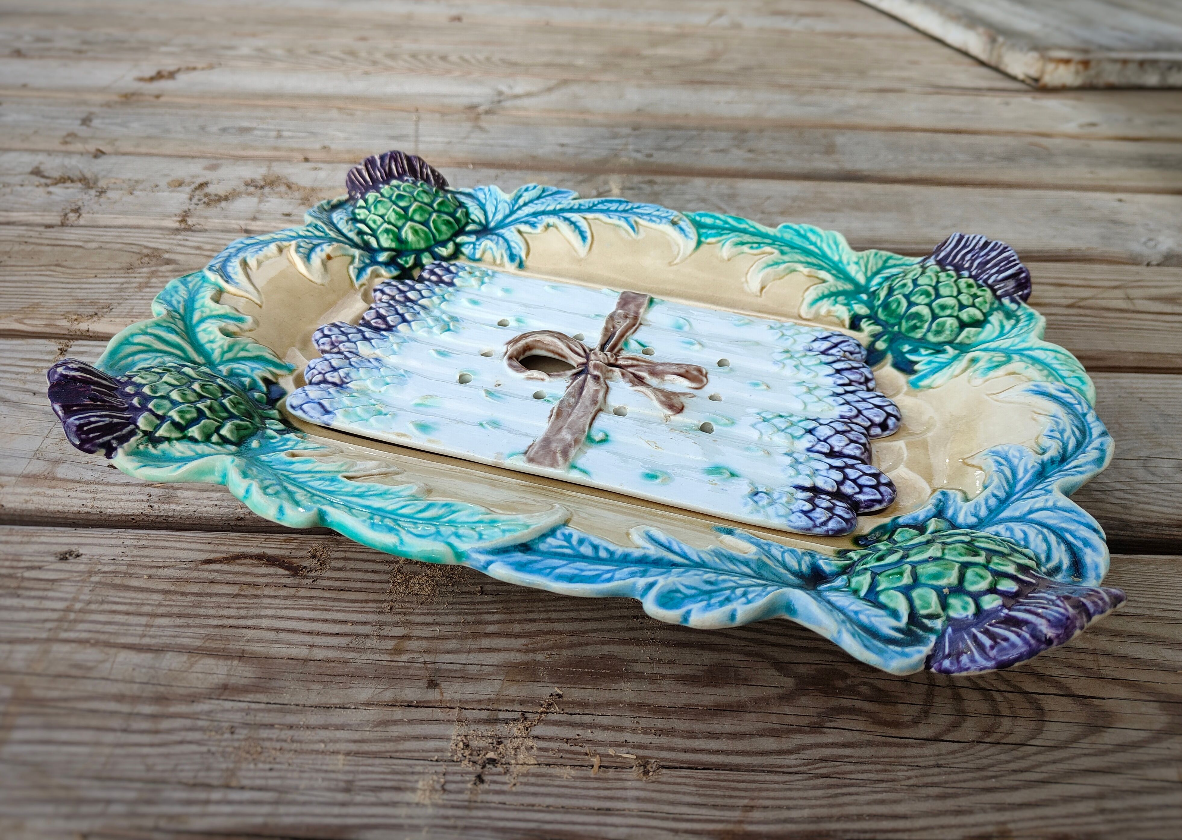 Slurry asparagus dish