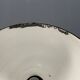 Black enamel Bauhaus factory lamp from Industria Rotterdam