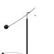 Lampadaire Artemide Nestore Terra par Carlo Forcolini années 1980 Italie