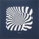 Victor Vasarely: Zebras on a Blue Background - Original Signed Silkscreen Print
