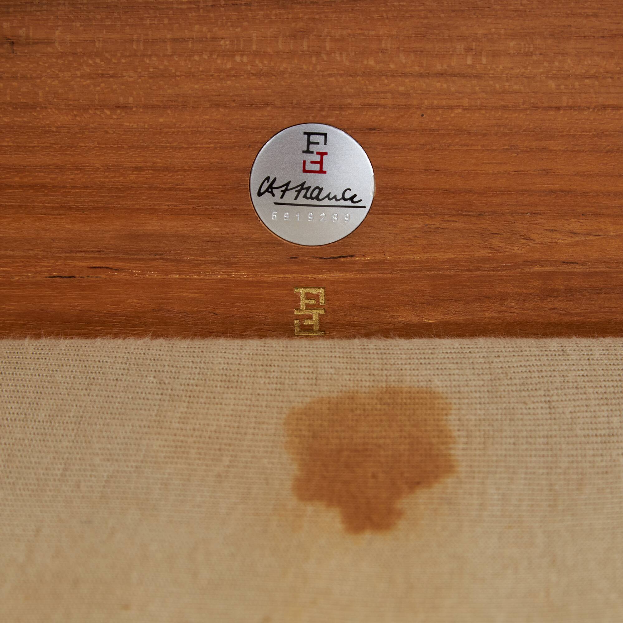 Senator Leather Sofa Set by Ole Wanscher for France & Søn, 1960s, Set of 3 (MK10221)