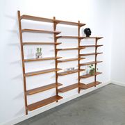 Deens Poul Cadovius Royal System modulair teak wandsysteem Cado