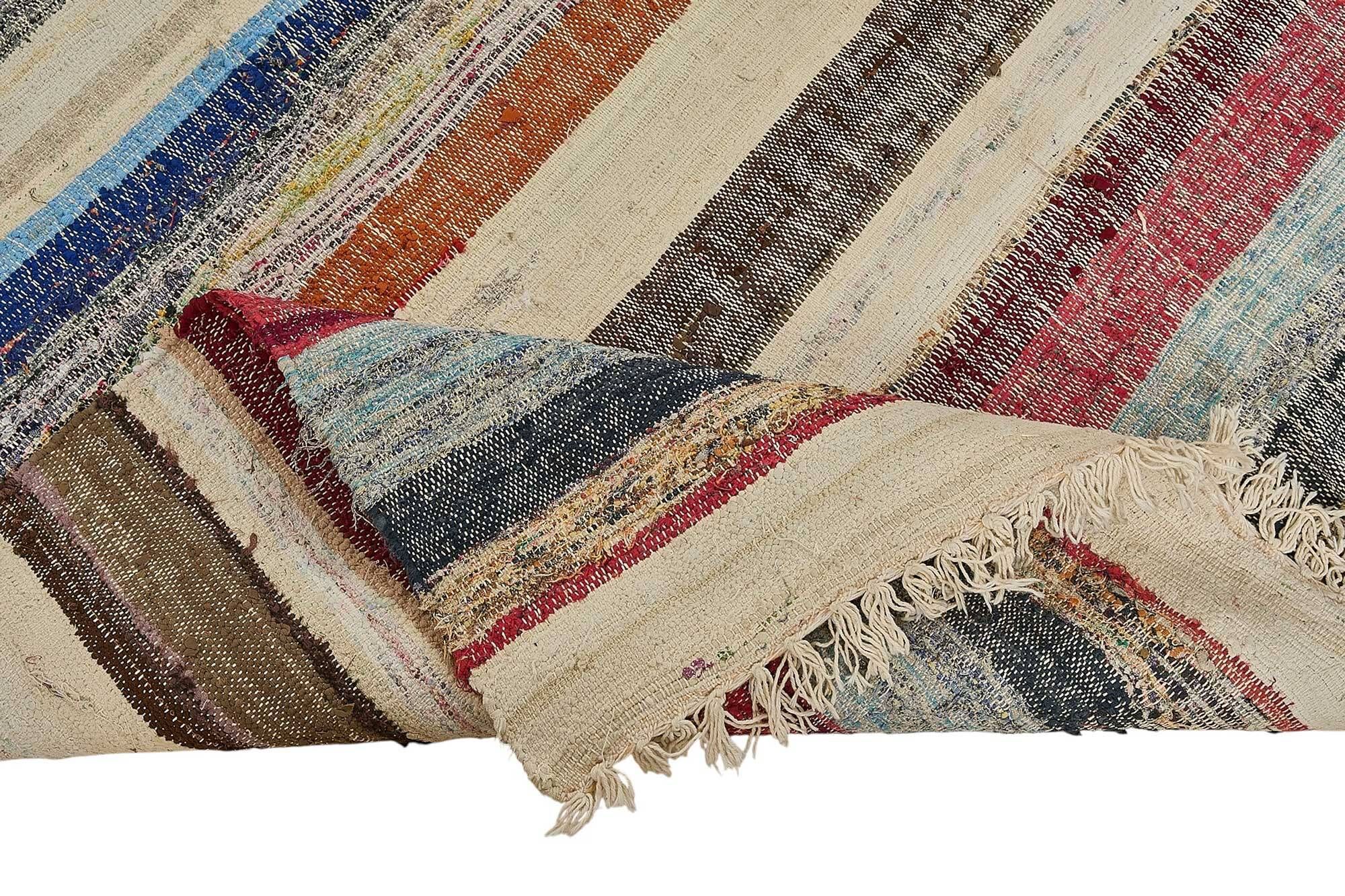 Turkish Handwoven Flatweave Chaput Kilim 203 cm x 333 cm