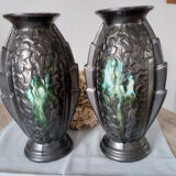 Pair of Art Deco vases 1940