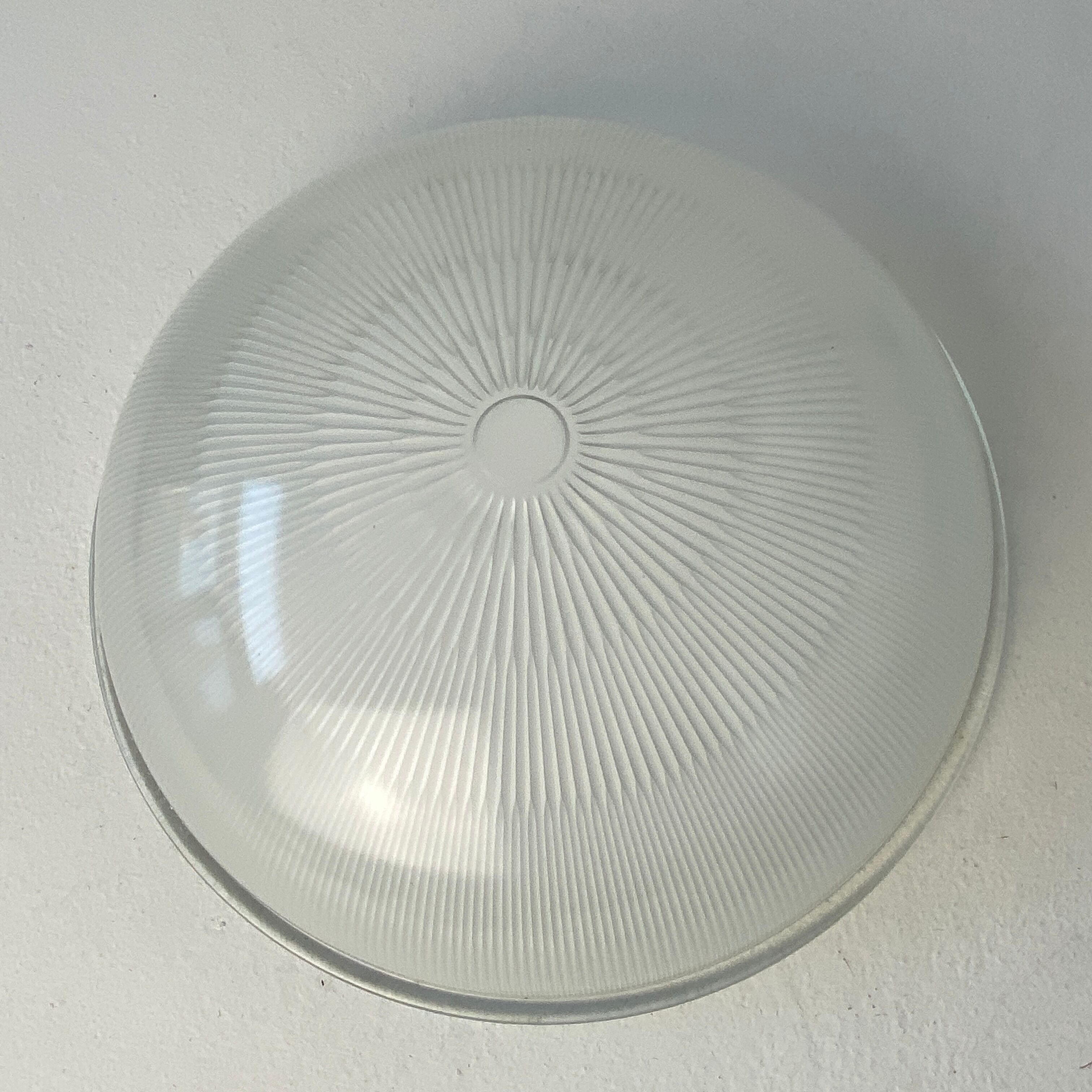 Old holophane industrial wall lamp