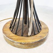 Lampe de table vintage en forme de gerbe de blé - années 1960