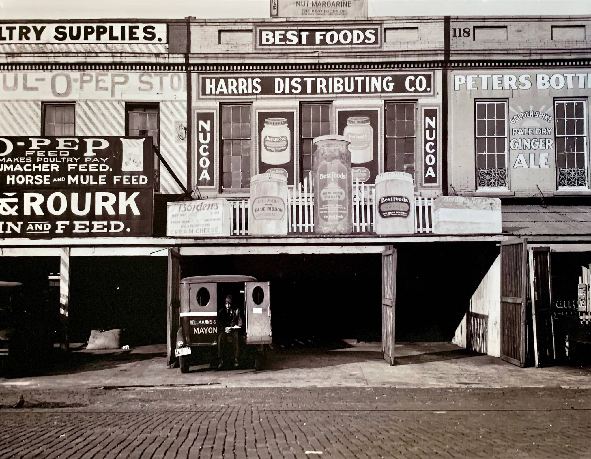 Louisiana (1938) Advertising Warehouses by the Water - Walker Evans