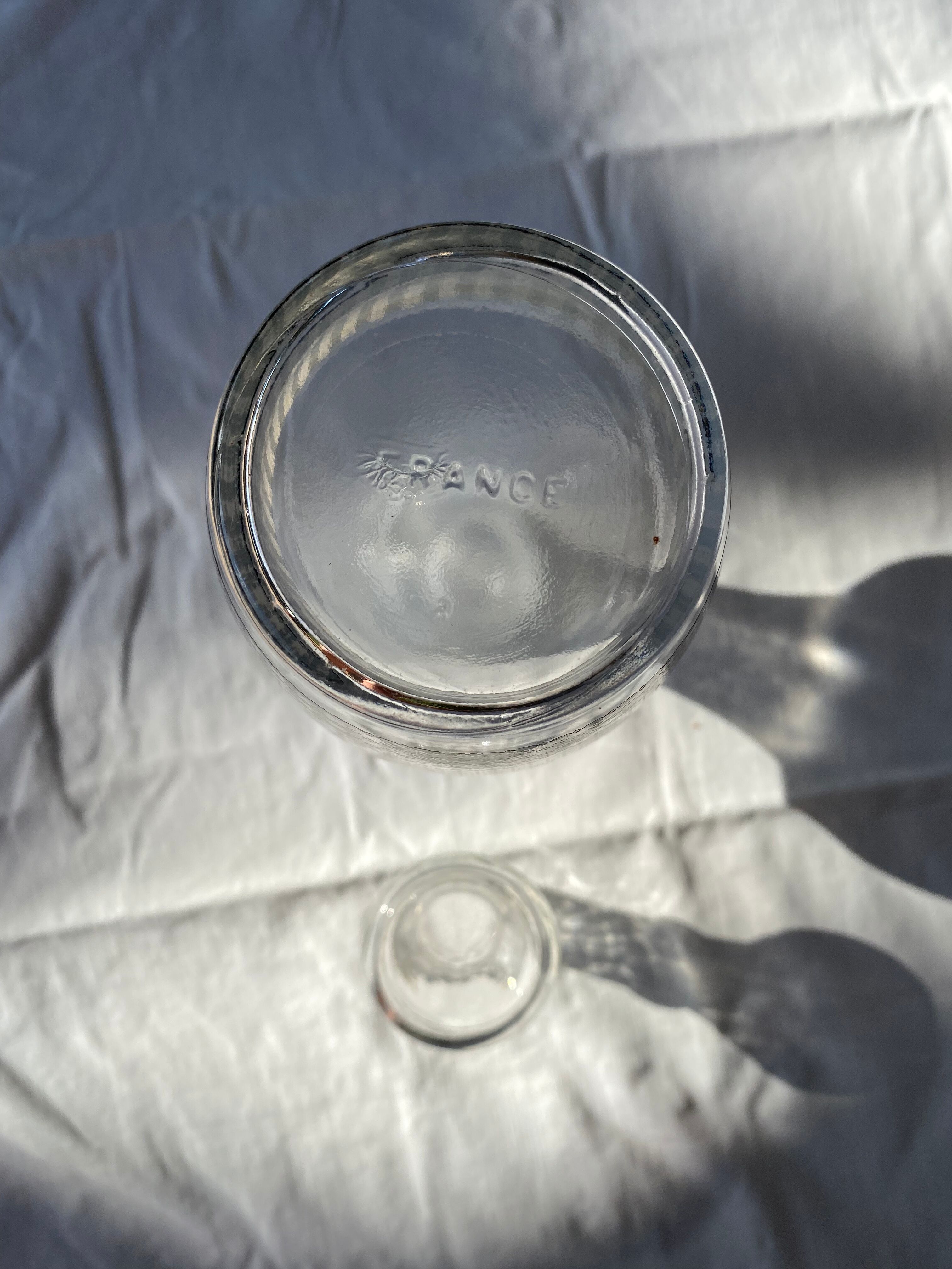 Vintage goosefoot decanter