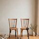 Pair of bistro chairs