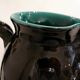 Set of 2 pitchers with braided handles, in Grandjan-Jourdan Vallauris earthenware, 1950