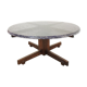 Vintage coffee table in resin and rosewood around 1960