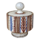 Covered ceramic box from the Le Mûrier Workshop