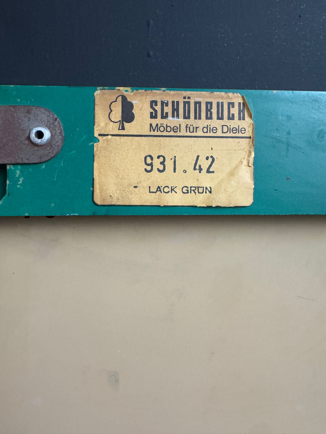 Scandinavian style mirror from the 70s