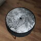 Footrest, jungle fabric, compass feet, 50/60's