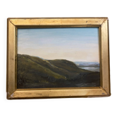 Framed nature painting / French artist