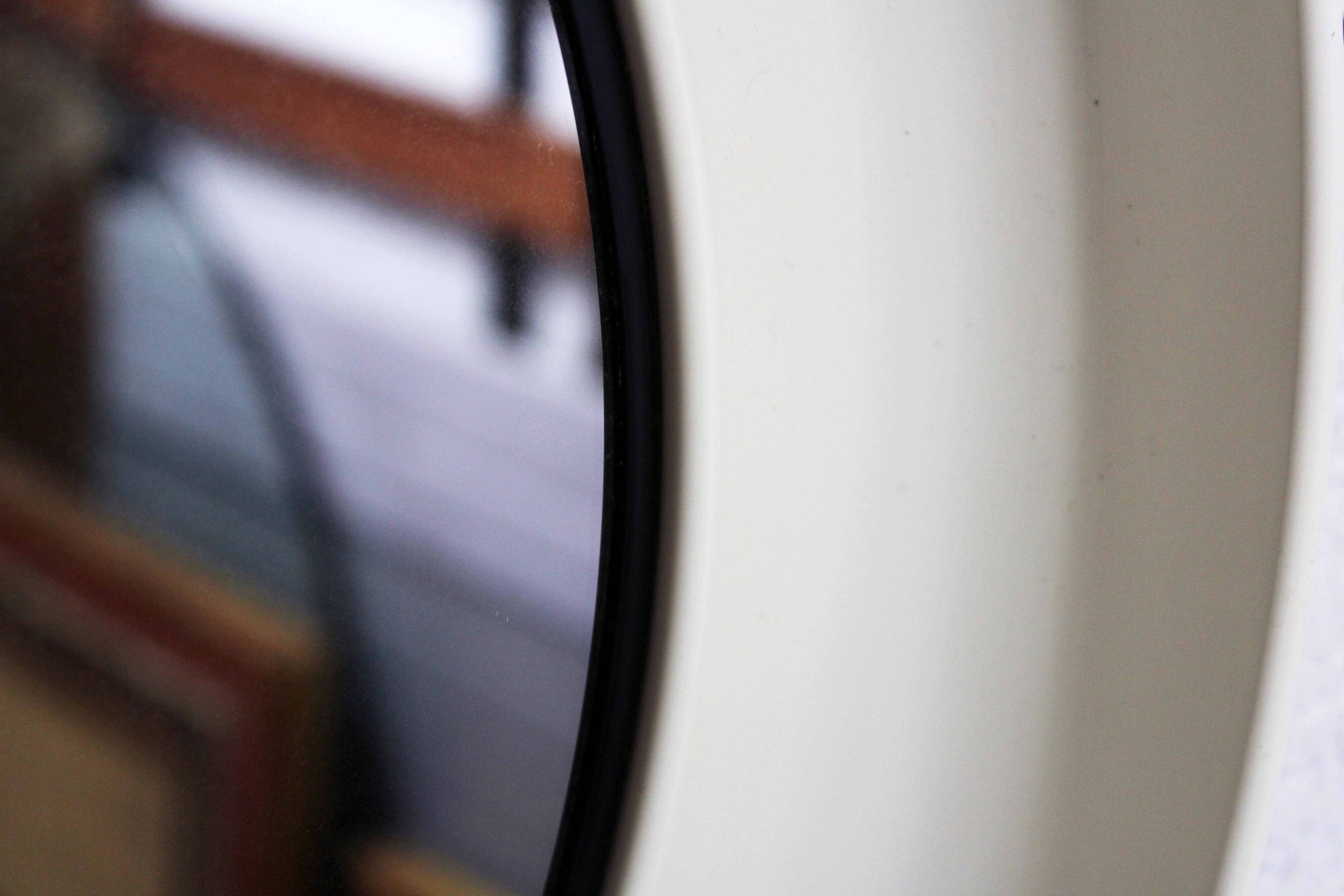 Miroir scandinave vintage Denmark 1970