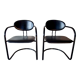 Pair of Bauhaus chairs edited by Effezeta, Italy 1980