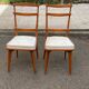 2 chaises scandinaves design italien des années 1960