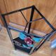 Wrought iron umbrella door