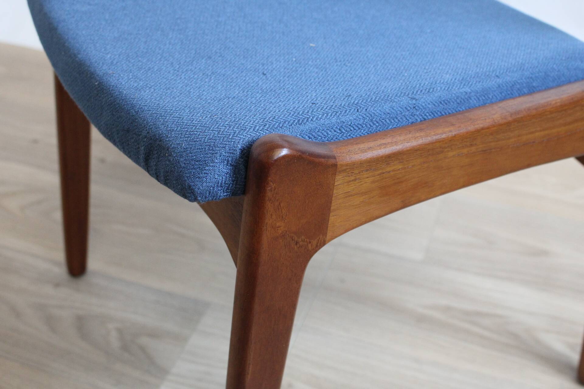 4 chaises vintage en teck, 1960 Danemark