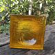 Empty yellow crystal pocket