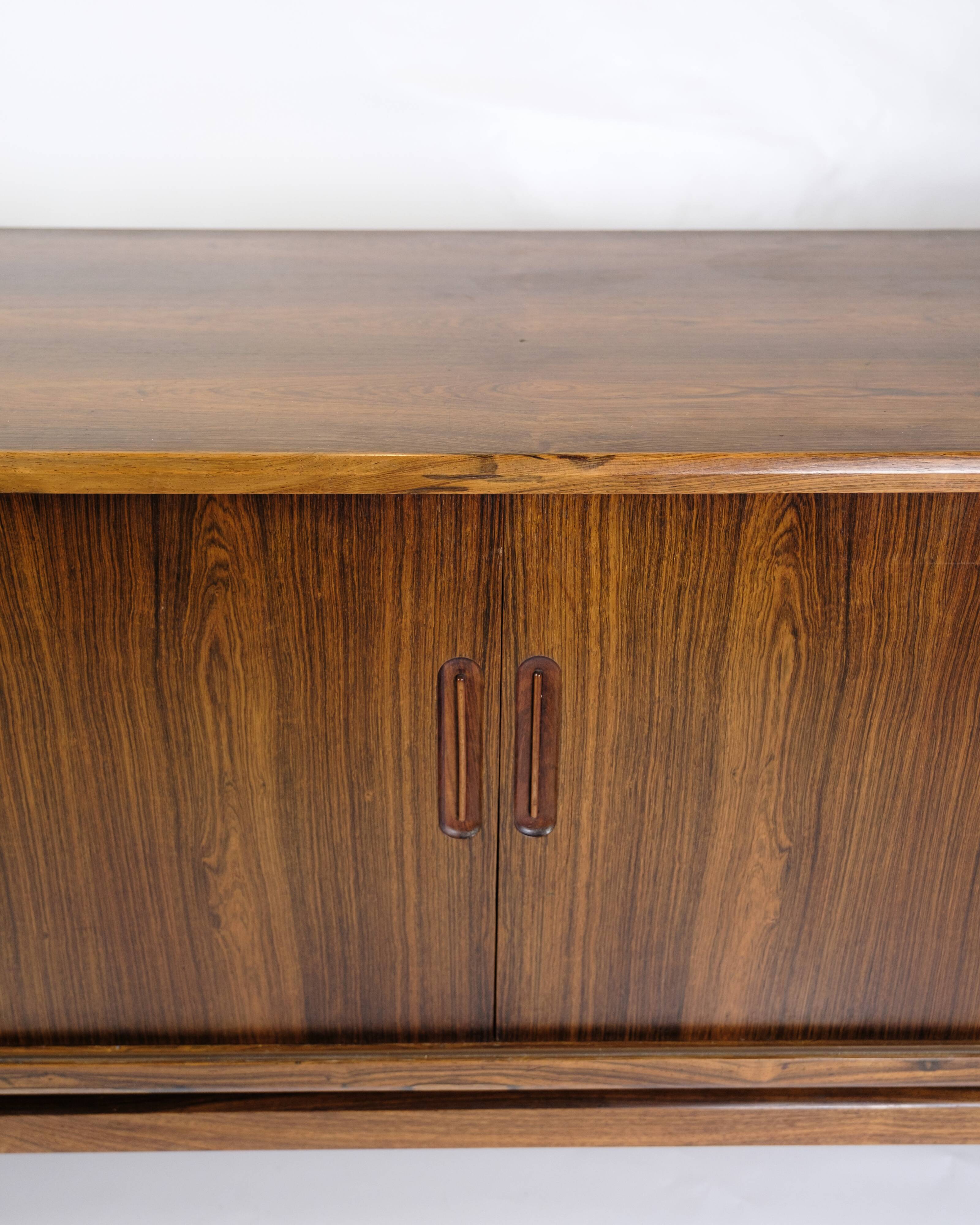 Sideboard Made In Rosewood By Henry Rosengren Hansen From 1960s