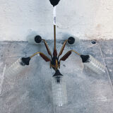 Scandinavian teak chandelier