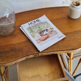 Vintage rattan desk