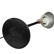 Veneta Lumi - lampe de table - 'Gooseneck' - éclairage vintage - années 70