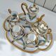 Coffee service for two, Limoges porcelain, complete