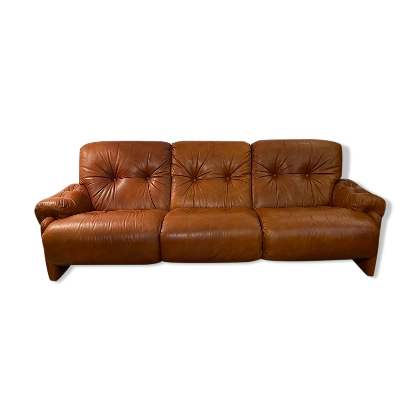 Vintage leather sofa