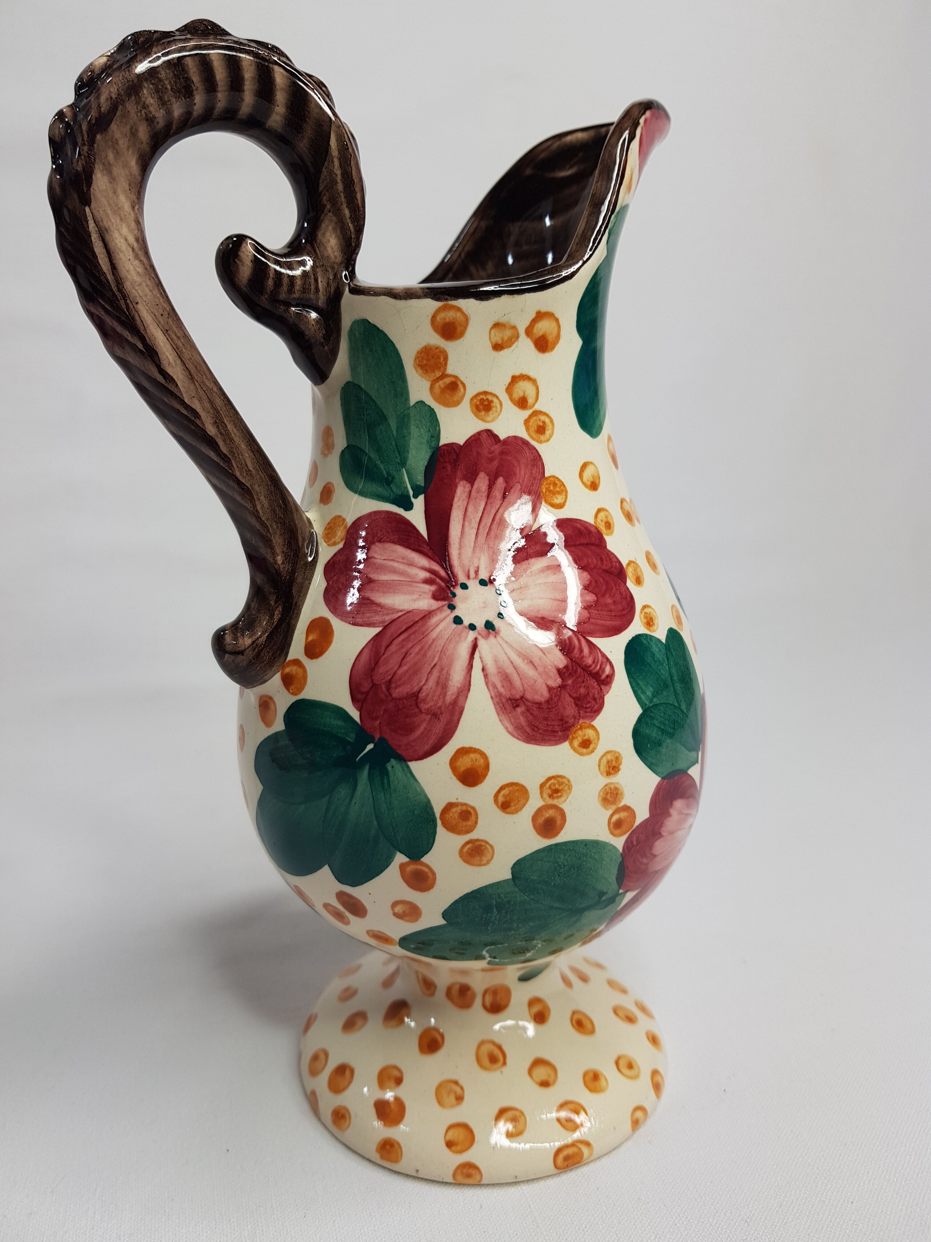 Pitcher, antique style, made in Belgium