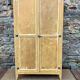 Parisian wardrobe in patinated wood