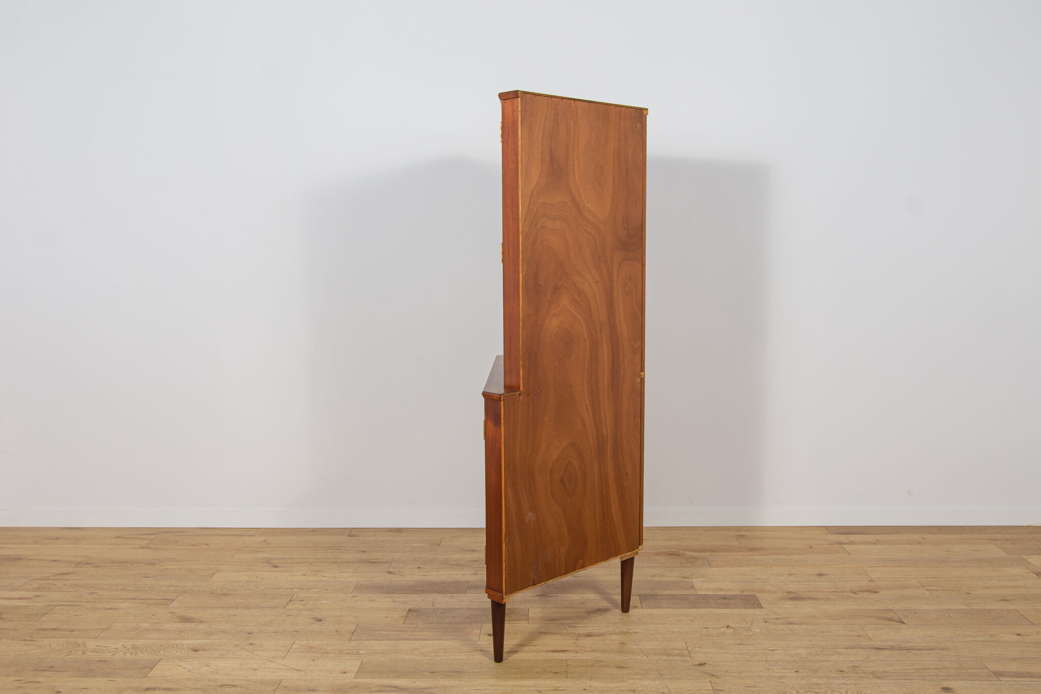 Mid-Century Corner Teak Cabinet, Denmark, 1960s