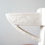 Carved stone candlestick 70s