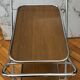 Vintage rolling dessert trolley