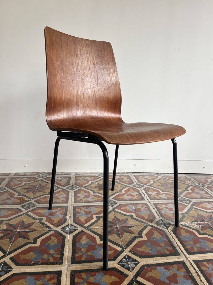 'Euroika' set of 4 chairs – Friso Kramer for Auping