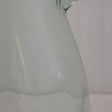 Carafe en verre soufflé