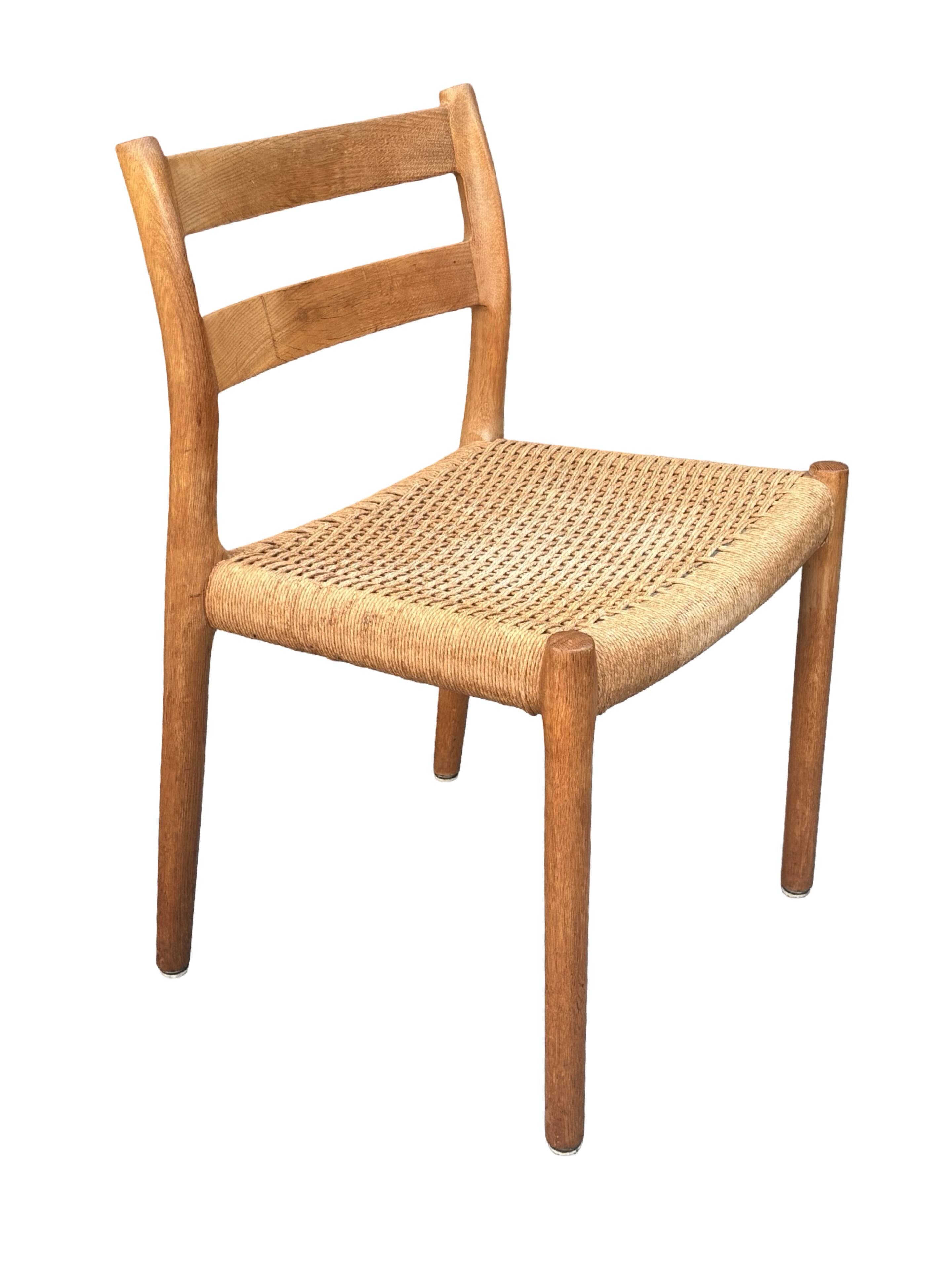 Mid Century Niels O Moller Chair model 84 Danish Design