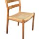 Mid Century Niels O Moller Chair model 84 Danish Design
