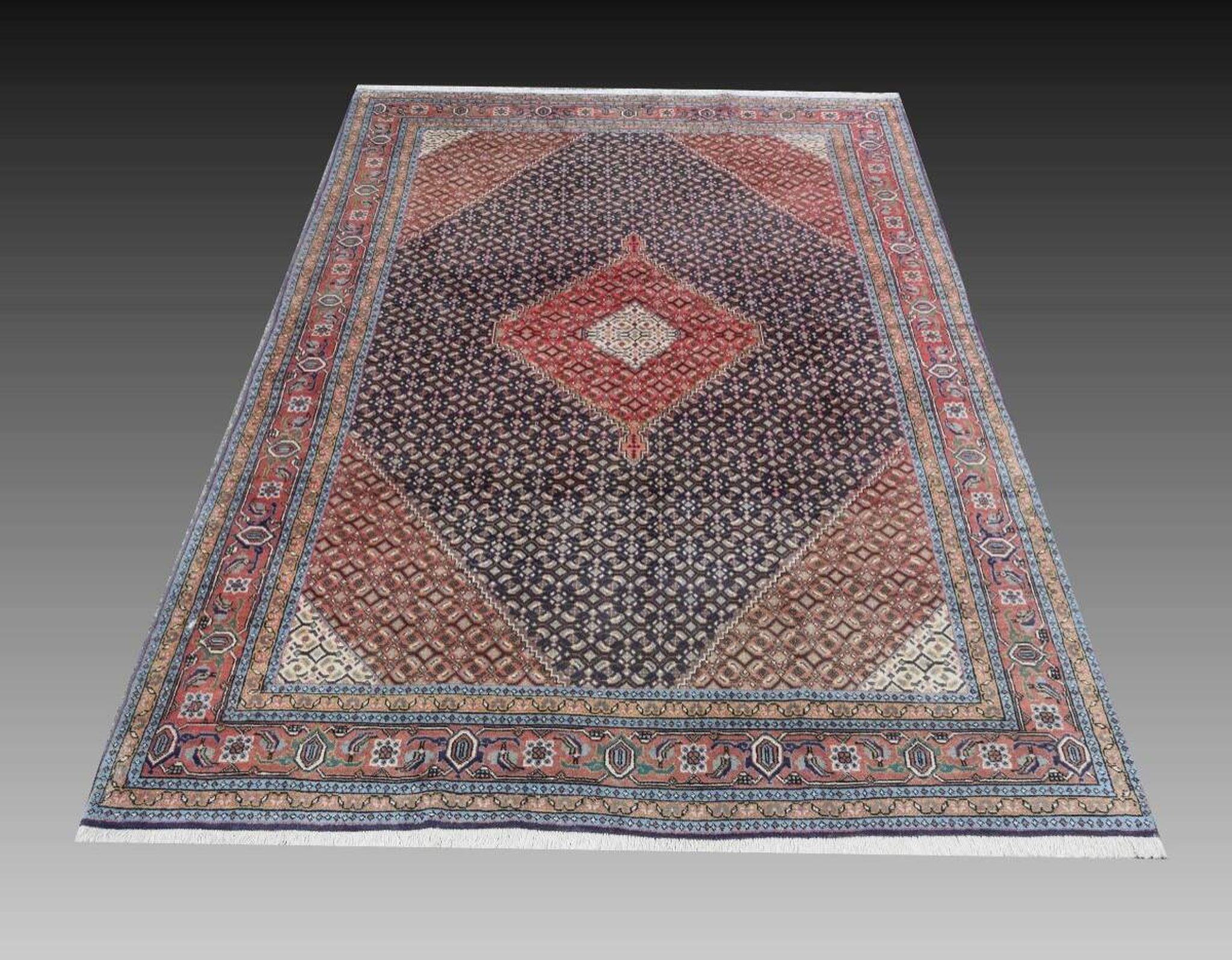Persian oriental carpet iran ardabil - size: 3.00 x 2.00 metres - "galerie sardje"